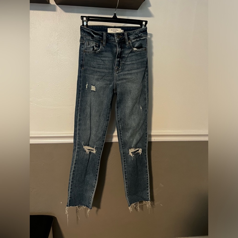 Hidden Jeans straight legs